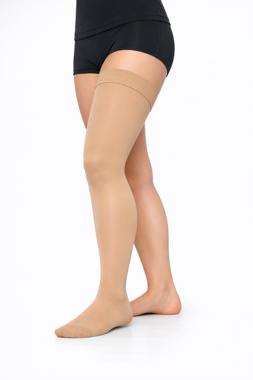 Чулки Luomma ID-300 с закрытым носком 1 класс компрессии