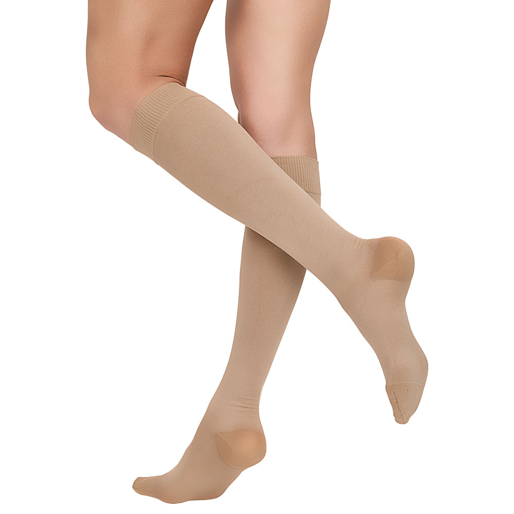 Гольфы ORTO 4315 женские c закрытым носком, 1 класс компрессии, плотные, с мультифиброй